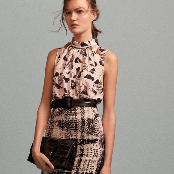 Oscar de la Renta Tops - Oscar de la Renta NWOT PreFall 2016 Floral Blouse